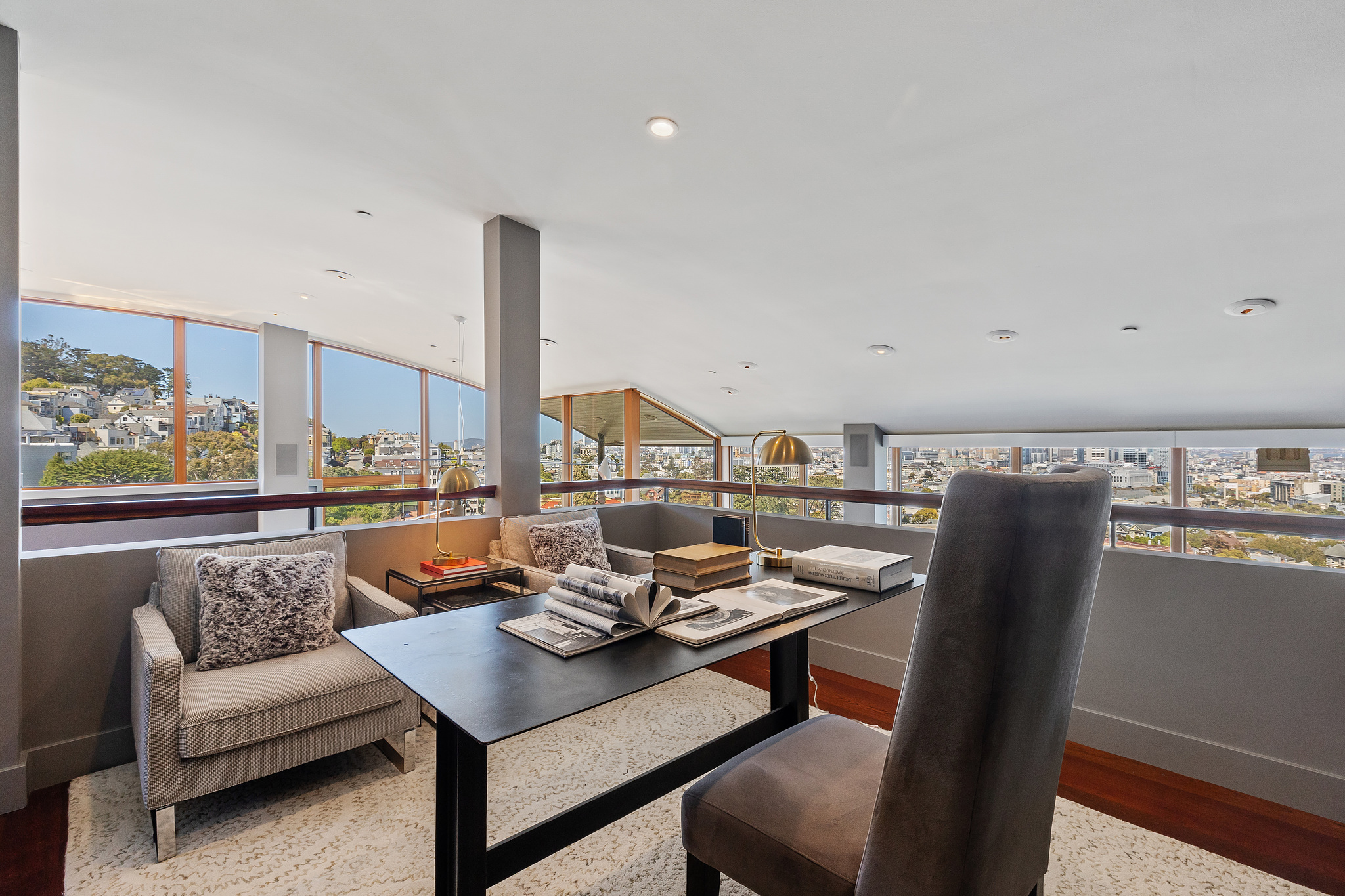 SF Luxury Home - Upper Loft Area