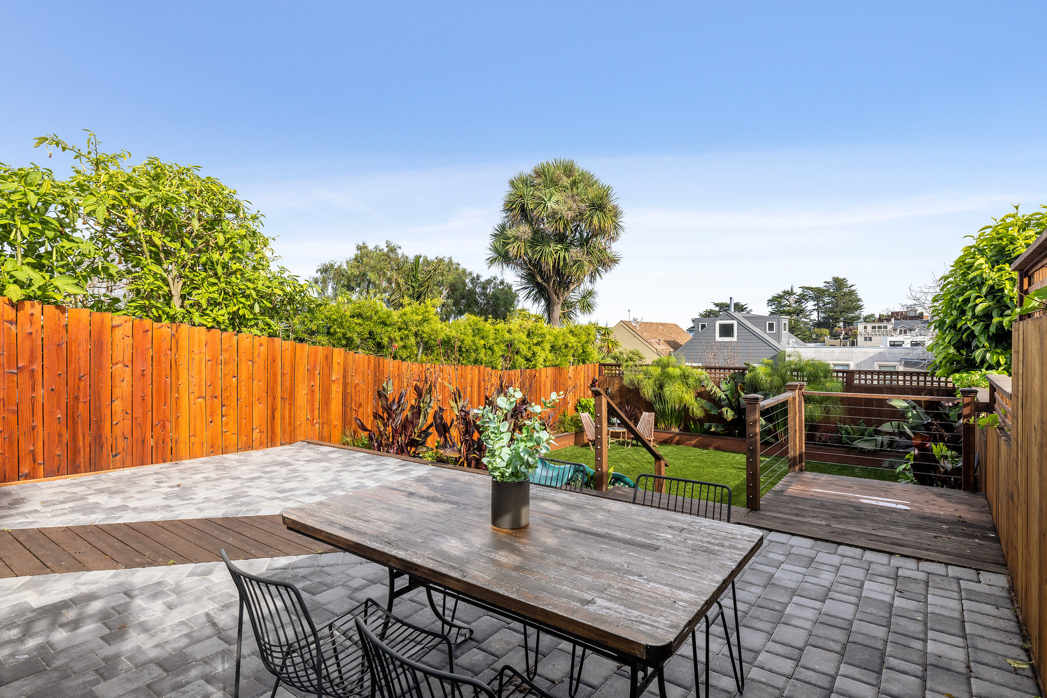 Luxury Patio and Backyard in SF
