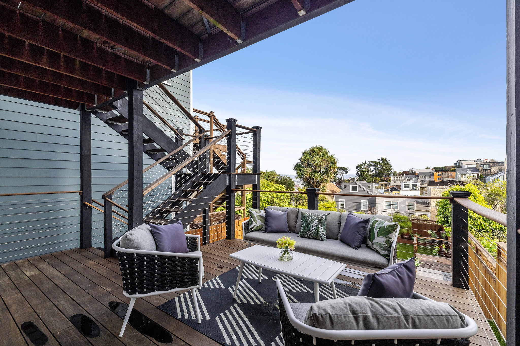Luxury Deck in San Francisco Home