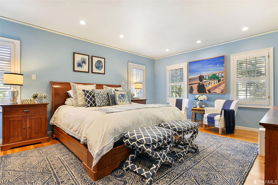 SF Luxury Home - Master Bedroom