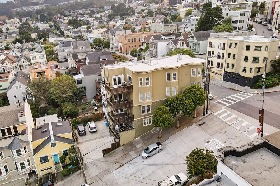 San Francisco - Luxury Home Aerial View